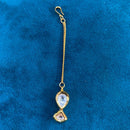 Amoliya Jewels Classic Kundan Festive Maangtikka