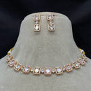 Amoliya Jewels Royal Polki Kundan Stone And Pearl Necklace Set
