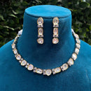 Amoliya Jewels Designer Polki Kundan Stone Necklace Set