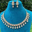 Amoliya Jewels Designer Polki Kundan Stone Necklace Set