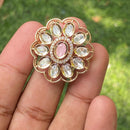 Amoliya Jewels Ethnic Polki Kundan Stone Rings