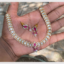 Amoliya Jewels Luxury Polki Kundan Stone And Pearl Necklace Set
