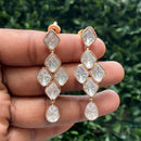 Amoliya Jewels Royal Polki Kundan Stone Designer Dangler Earrings