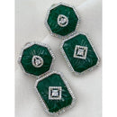 Amoliya Jewels Graceful American Diamond And Austrian Stone Dangler Earrings
