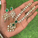 Amoliya Jewels Designer Ethnic Polki Kundan Stone Neckalce Set