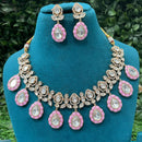 Amoliya Jewels Designer Ethnic Polki Kundan Stone Neckalce Set