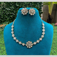 Amoliya Jewels Royal Polki Kundan Stone Necklace Set