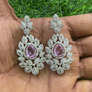 Amoliya Jewels Classic American Daimond Dangler Earrings