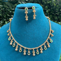 Amoliya Jewels Classic Austrian Stone Necklace Set 