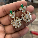 Amoliya Jewels Designer Polki Kundan Stone Studs Earrings