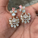 Amoliya Jewels Designer Polki Kundan Stone Studs Earrings