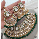 The Fashion Jewels Royal Kundan Pearl And Beads Necklace Set