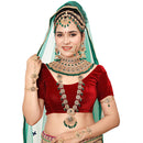 The Fashion Jewels Sparkling Crystal Stone And Beads Bridal Set