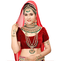The Fashion Jewels Sparkling Crystal Stone And Beads Bridal Set