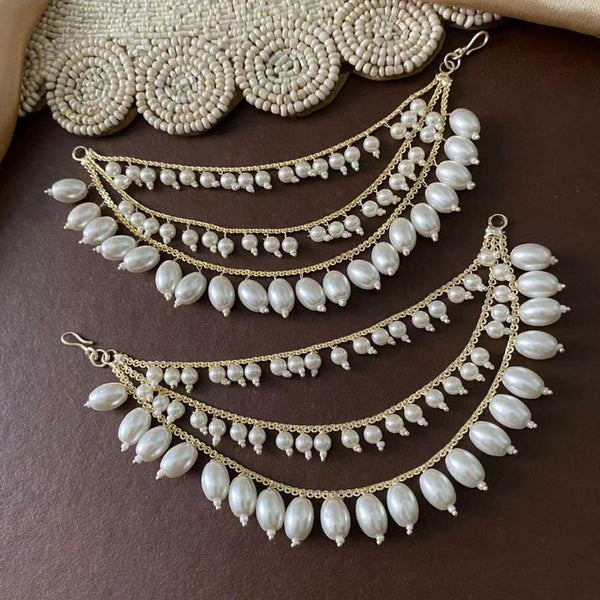 Anjali Jewellery Multi Layer Pearl Kanchain