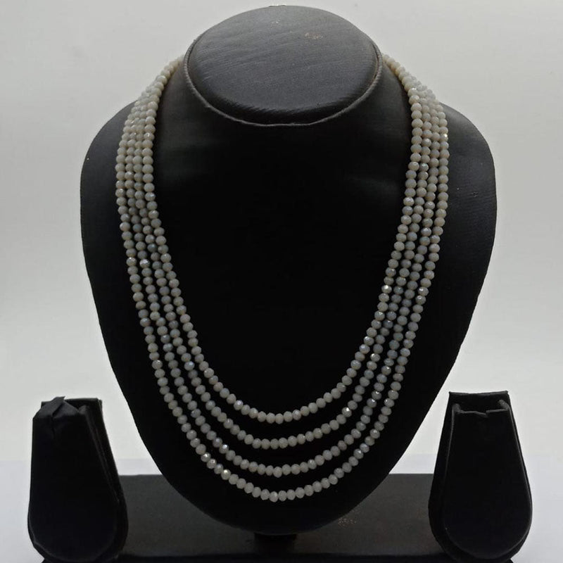 Anjali Jewellery Multi Layer Pearls Long Necklace