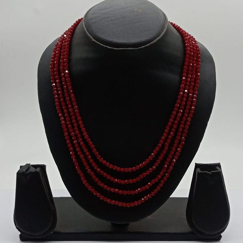 Anjali Jewellery Multi Layer Pearls Long Necklace