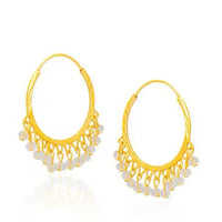 Anjali Jewellery Elegant Drop Beads Loop Earrings