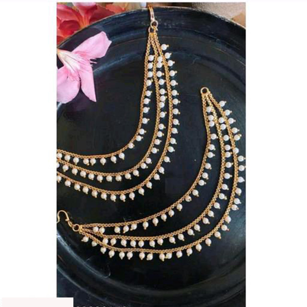 Anjali Jewellery Beautifully Multi Layer Pearl Kanchain