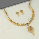 Kalpna Sales Surat Gold Plated Austrian Stone Necklace Set (Assorted Design)