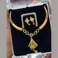 Kalpna Sales Surat Gold Plated Austrian Stone Necklace Set (Assorted Design)