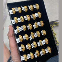 Kalpna Sales Surat Gold Plated Ring (Mix Design)