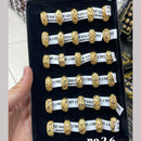 Kalpna Sales Surat Gold Plated Ring (Mix Design)
