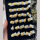 Kalpna Sales Surat Gold Plated Ring (Mix Design)