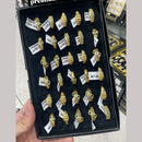 Kalpna Sales Surat Gold Plated Ring (Mix Design)