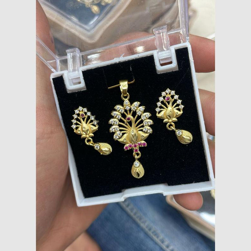 Kalpna Sales Surat Austrian Stone Pendant Set