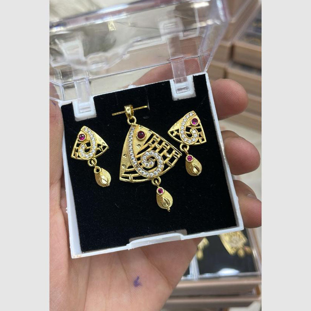 Kalpna Sales Surat Austrian Stone Pendant Set