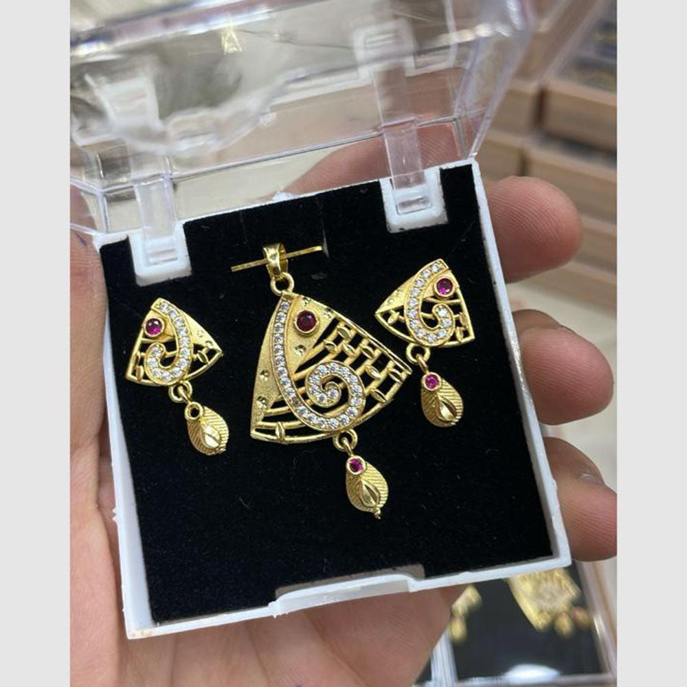 Kalpna Sales Surat Austrian Stone Pendant Set