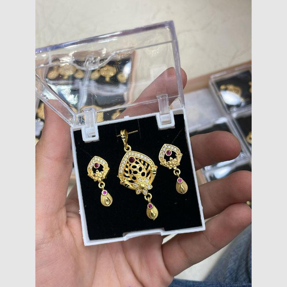 Kalpna Sales Surat Austrian Stone Pendant Set