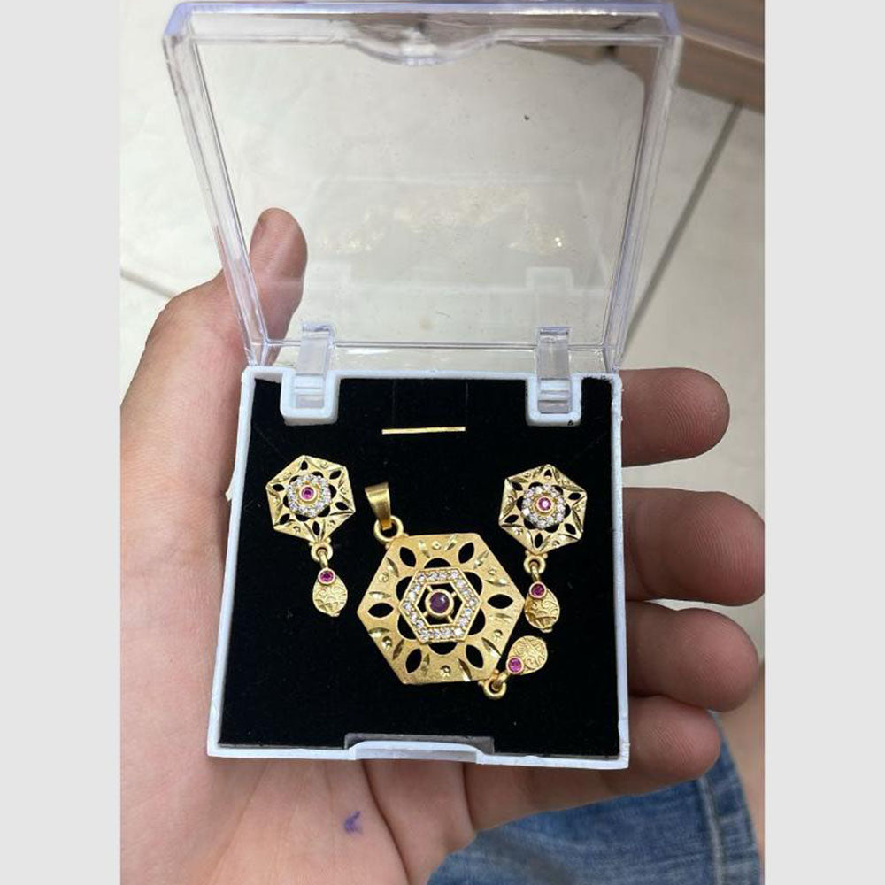 Kalpna Sales Surat Austrian Stone Pendant Set