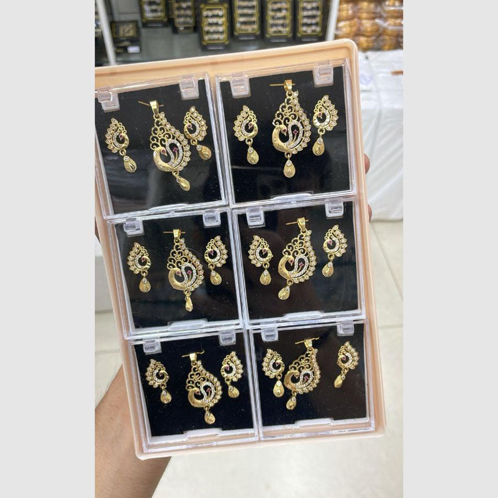 Kalpna Sales Surat Austrian Stone Pendant Set