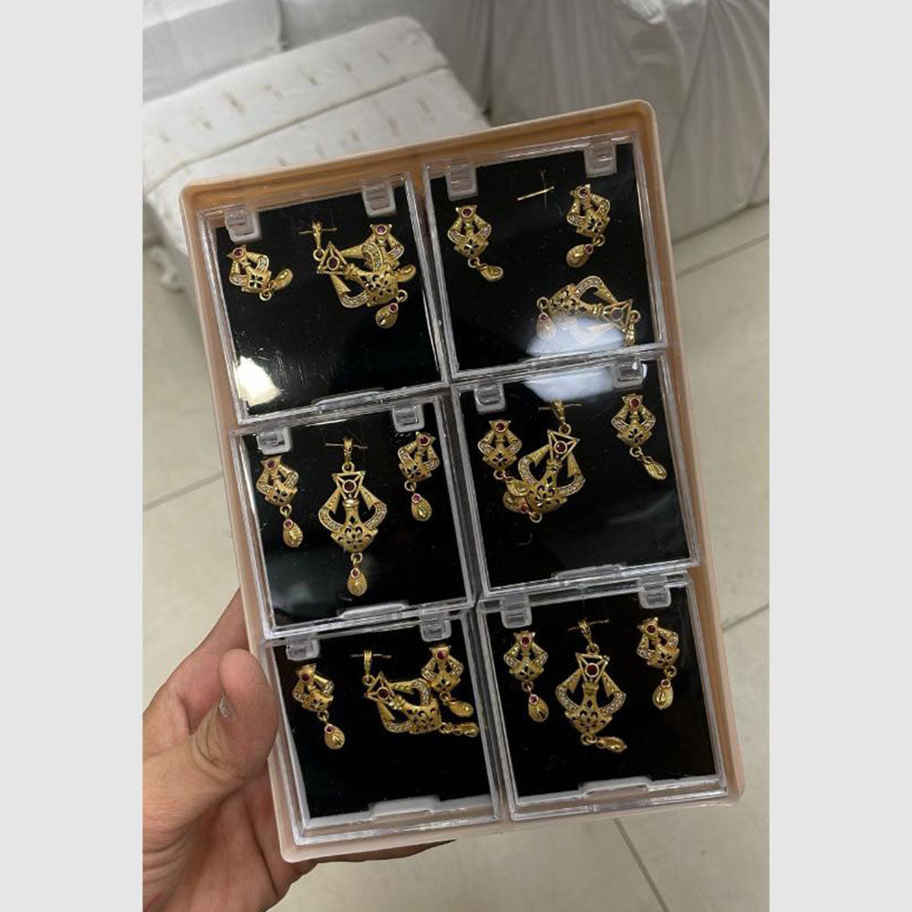 Kalpna Sales Surat Austrian Stone Pendant Set