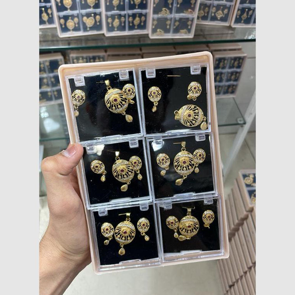 Kalpna Sales Surat Austrian Stone Pendant Set