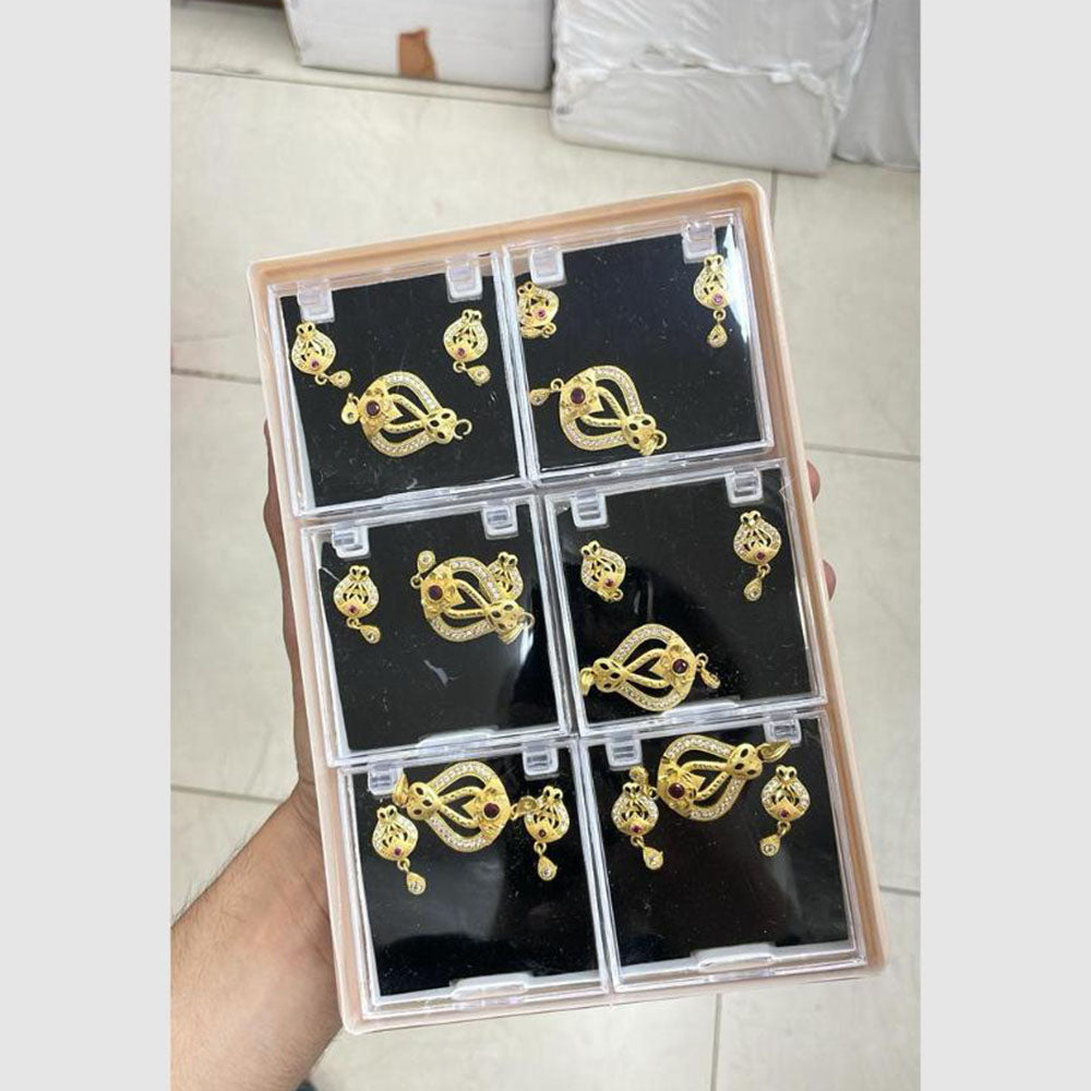 Kalpna Sales Surat Austrian Stone Pendant Set