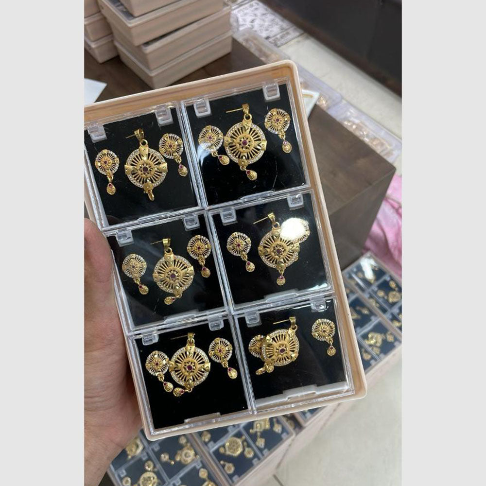 Kalpna Sales Surat Austrian Stone Pendant Set