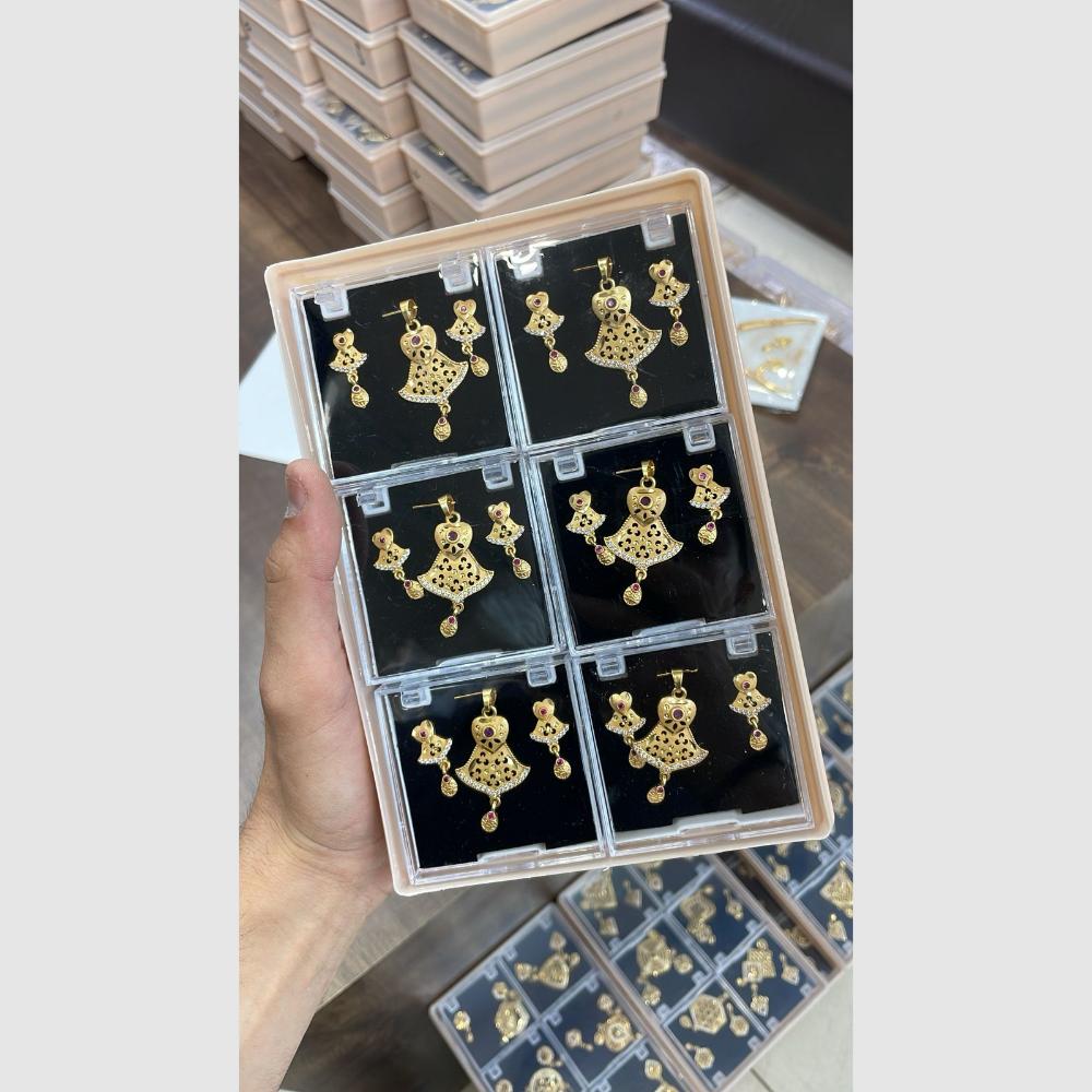 Kalpna Sales Surat Austrian Stone Pendant Set