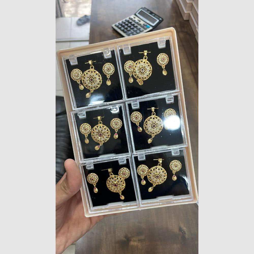 Kalpna Sales Surat Austrian Stone Pendant Set