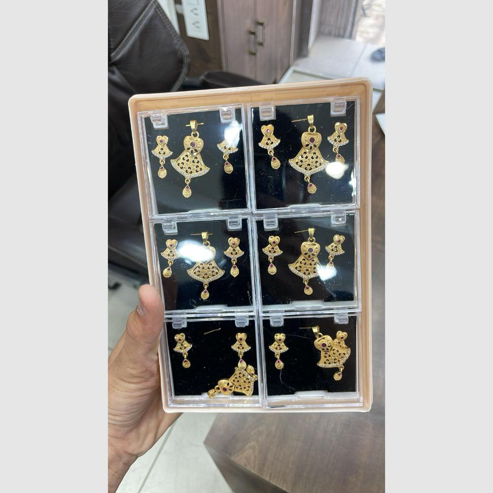 Kalpna Sales Surat Austrian Stone Pendant Set