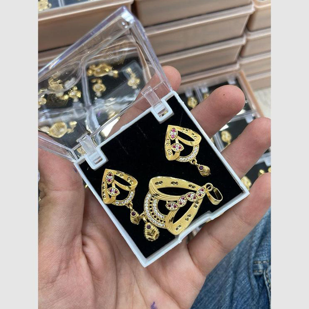 Kalpna Sales Surat Austrian Stone Pendant Set