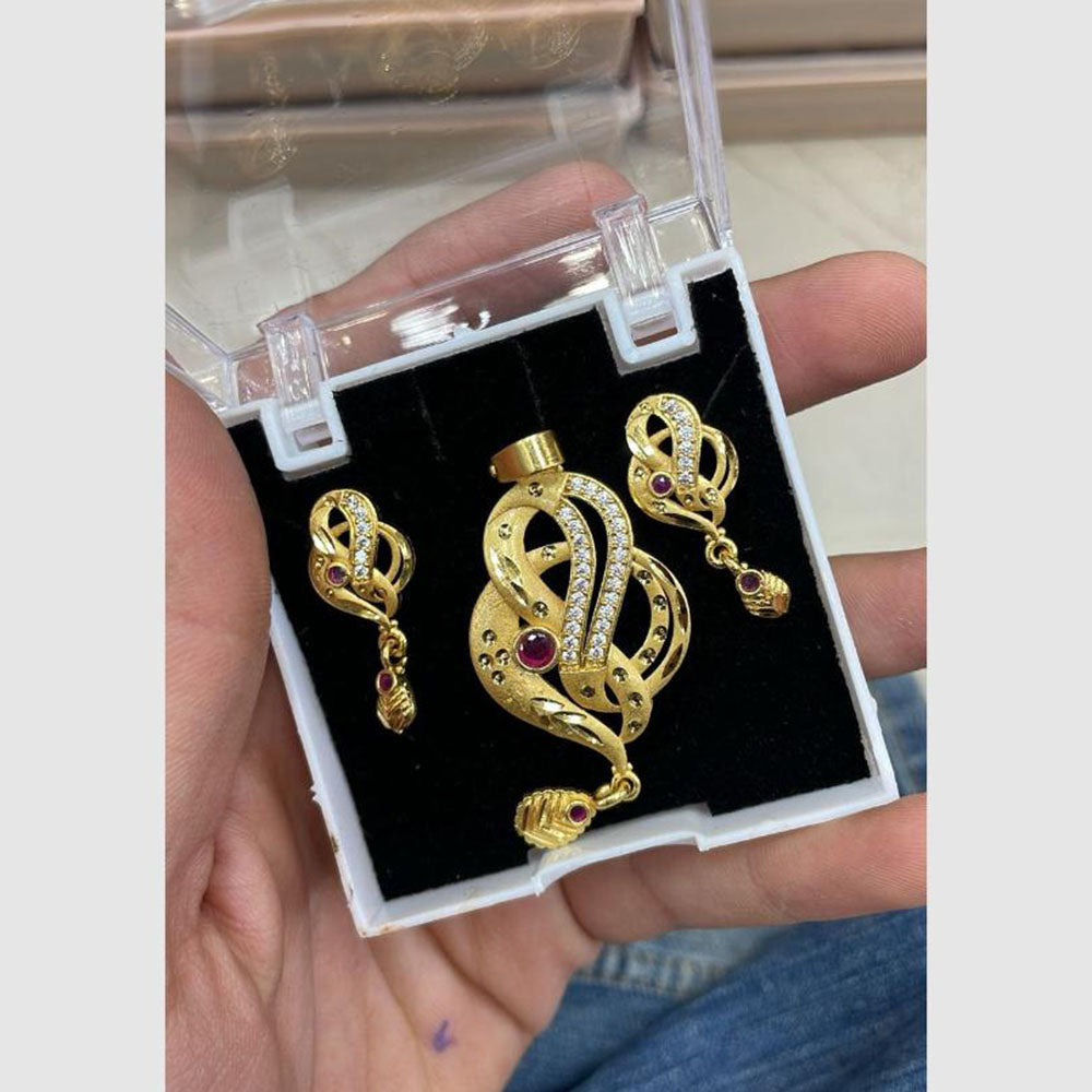 Kalpna Sales Surat Austrian Stone Pendant Set