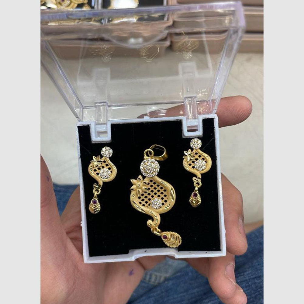 Kalpna Sales Surat Austrian Stone Pendant Set