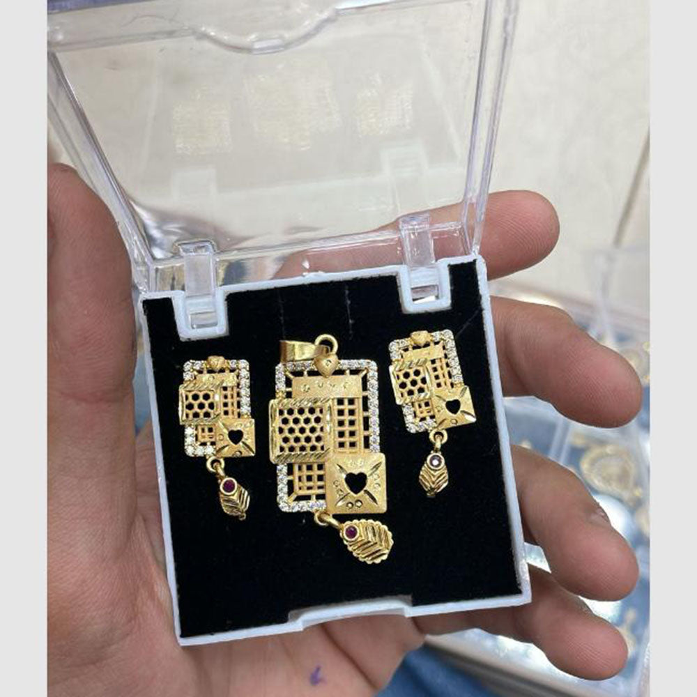 Kalpna Sales Surat Austrian Stone Pendant Set
