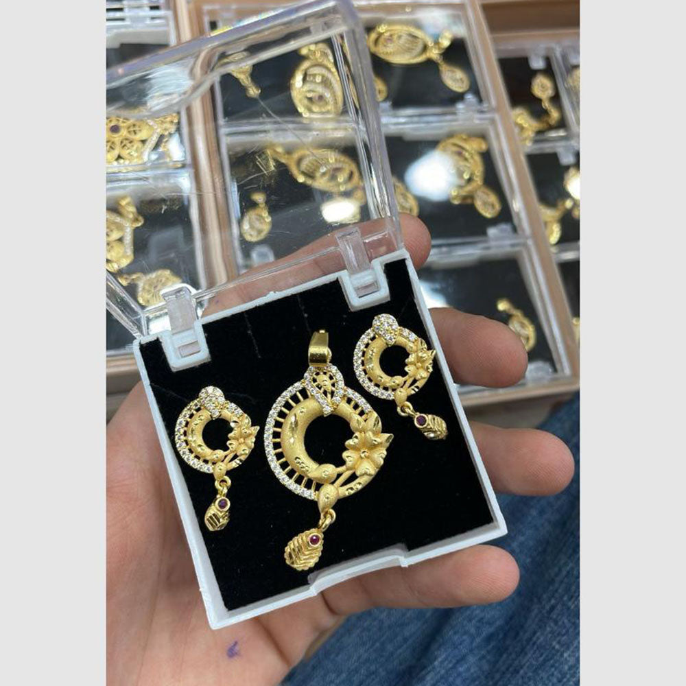 Kalpna Sales Surat Austrian Stone Pendant Set