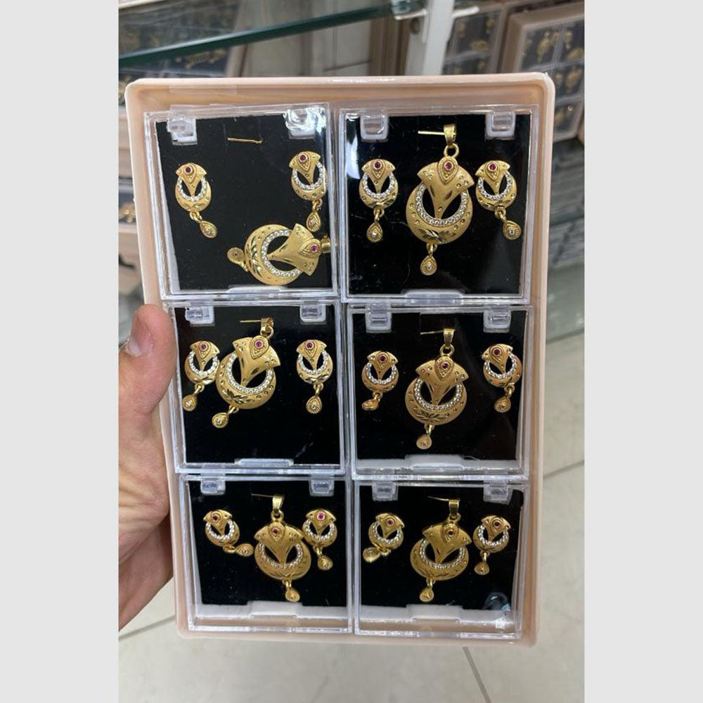 Kalpna Sales Surat Austrian Stone Pendant Set