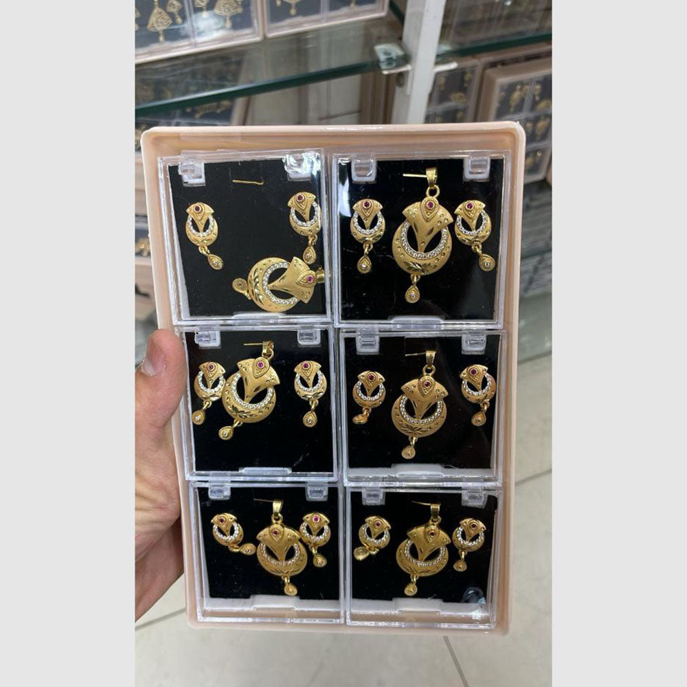 Kalpna Sales Surat Austrian Stone Pendant Set