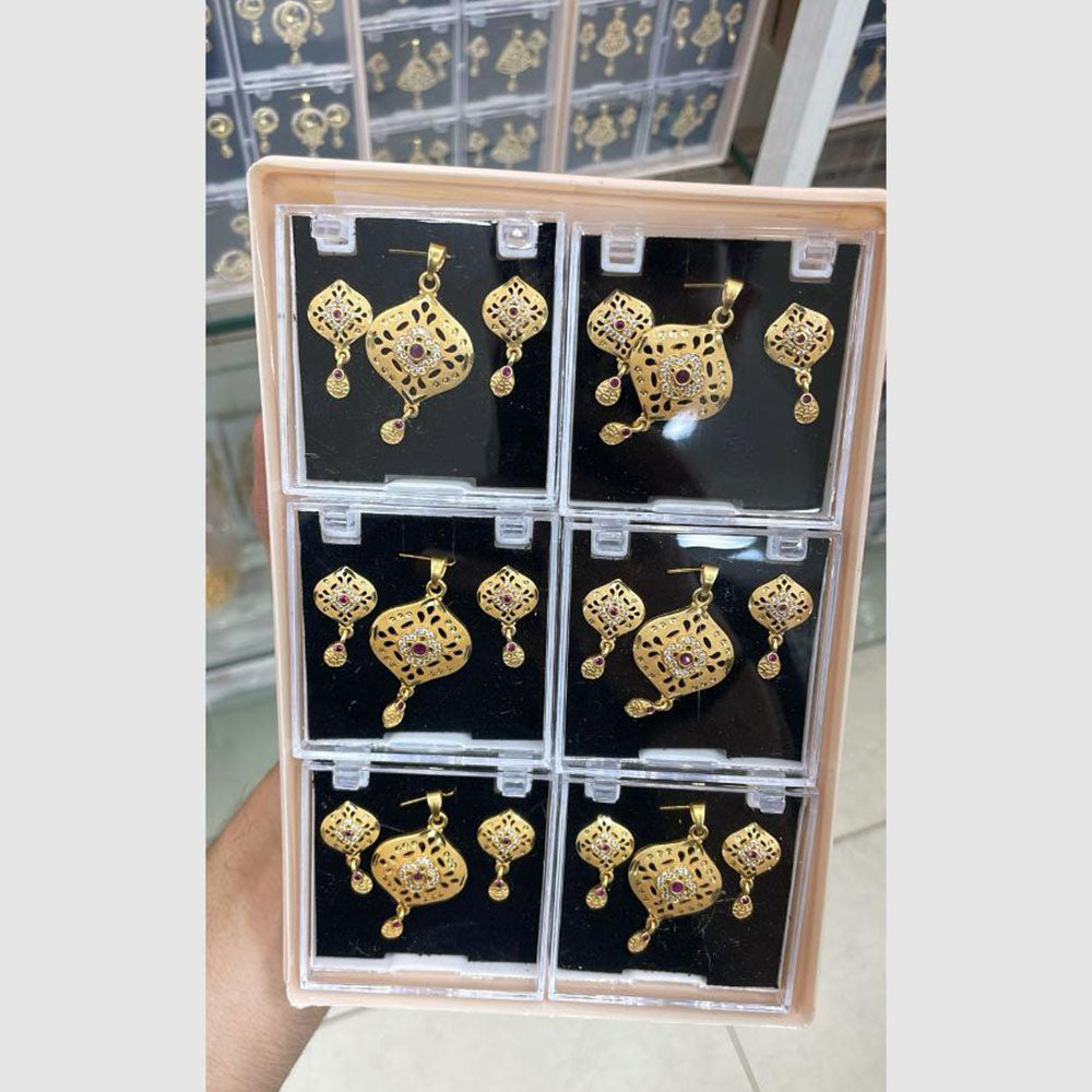 Kalpna Sales Surat Austrian Stone Pendant Set